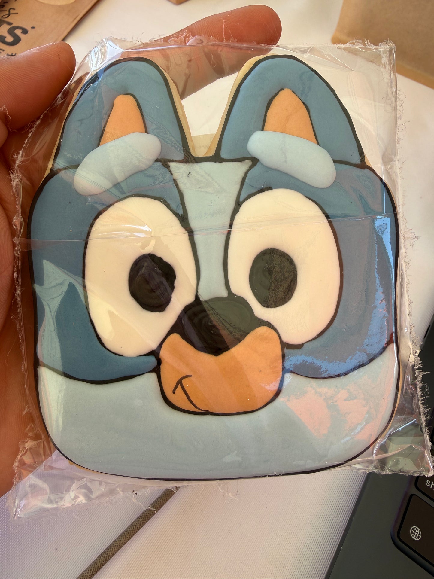 Bluey Hand Decorated Sugar Cookie