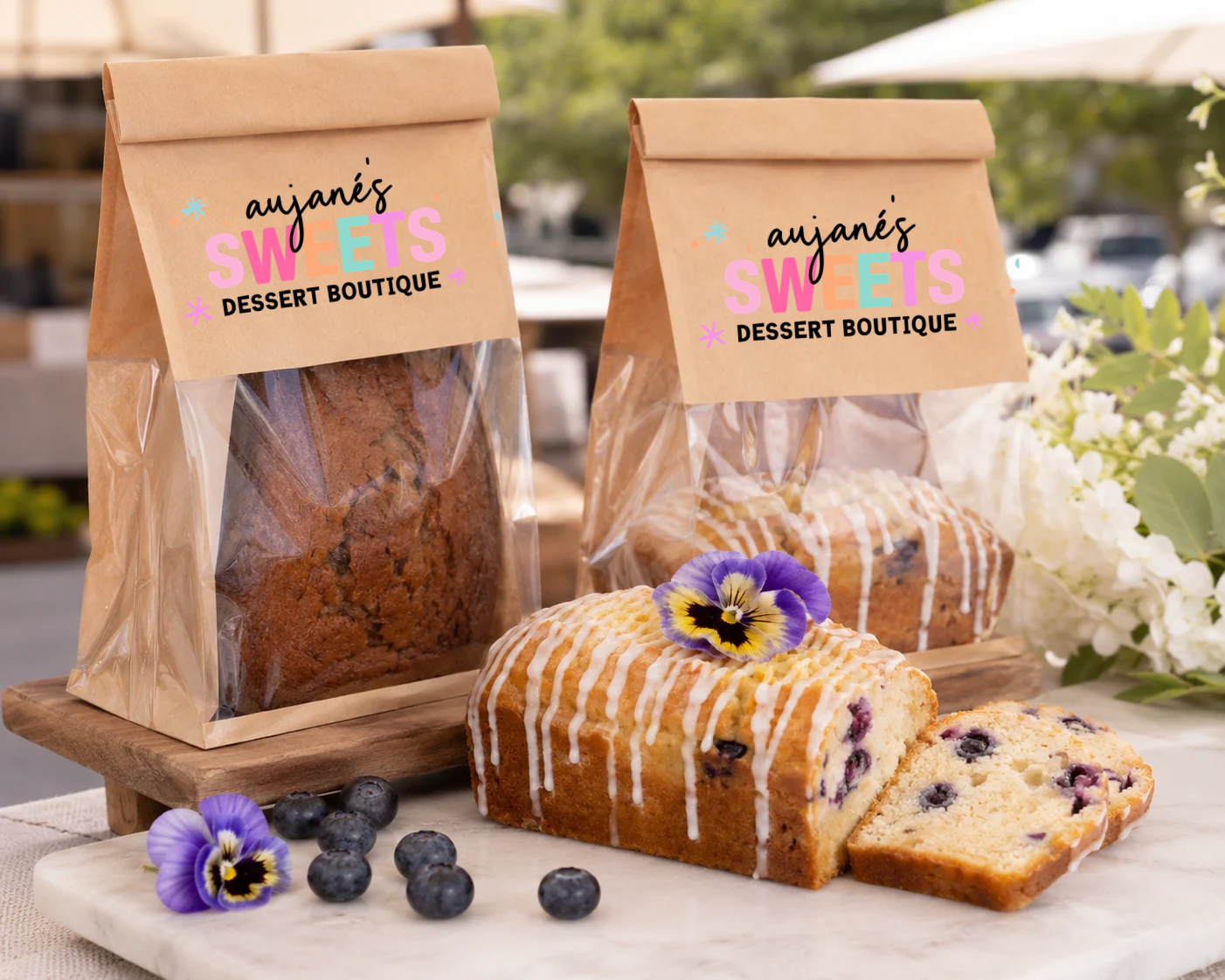 Lemon Blueberry Mini Loaf