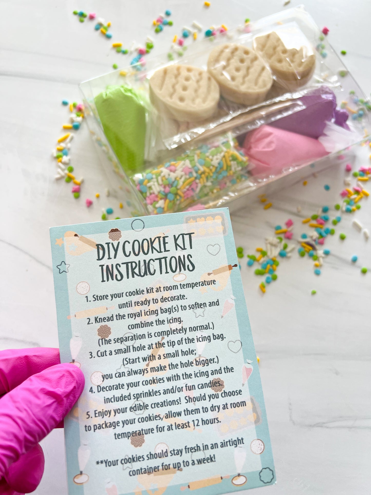 Easter Egg DIY Cookie Decorating Kit