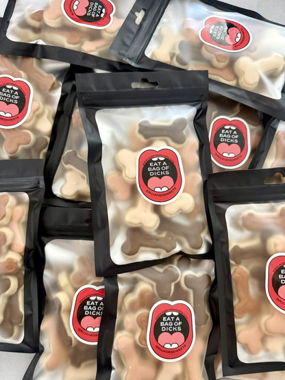 Eat a Bag of Dicks – Mini Iced Sugar Cookies - The Adult Collection - Gag Gifts