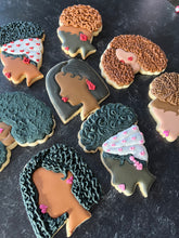 Load image into Gallery viewer, DIY &quot;Black Girl Hair Rocks&quot; Cookie Decorating Kit (6 Pack)