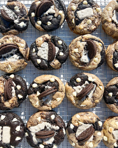 Ebony and Ivory: A Cookies N Cream Dream –  Soft-Baked, Gourmet Drop Cookies