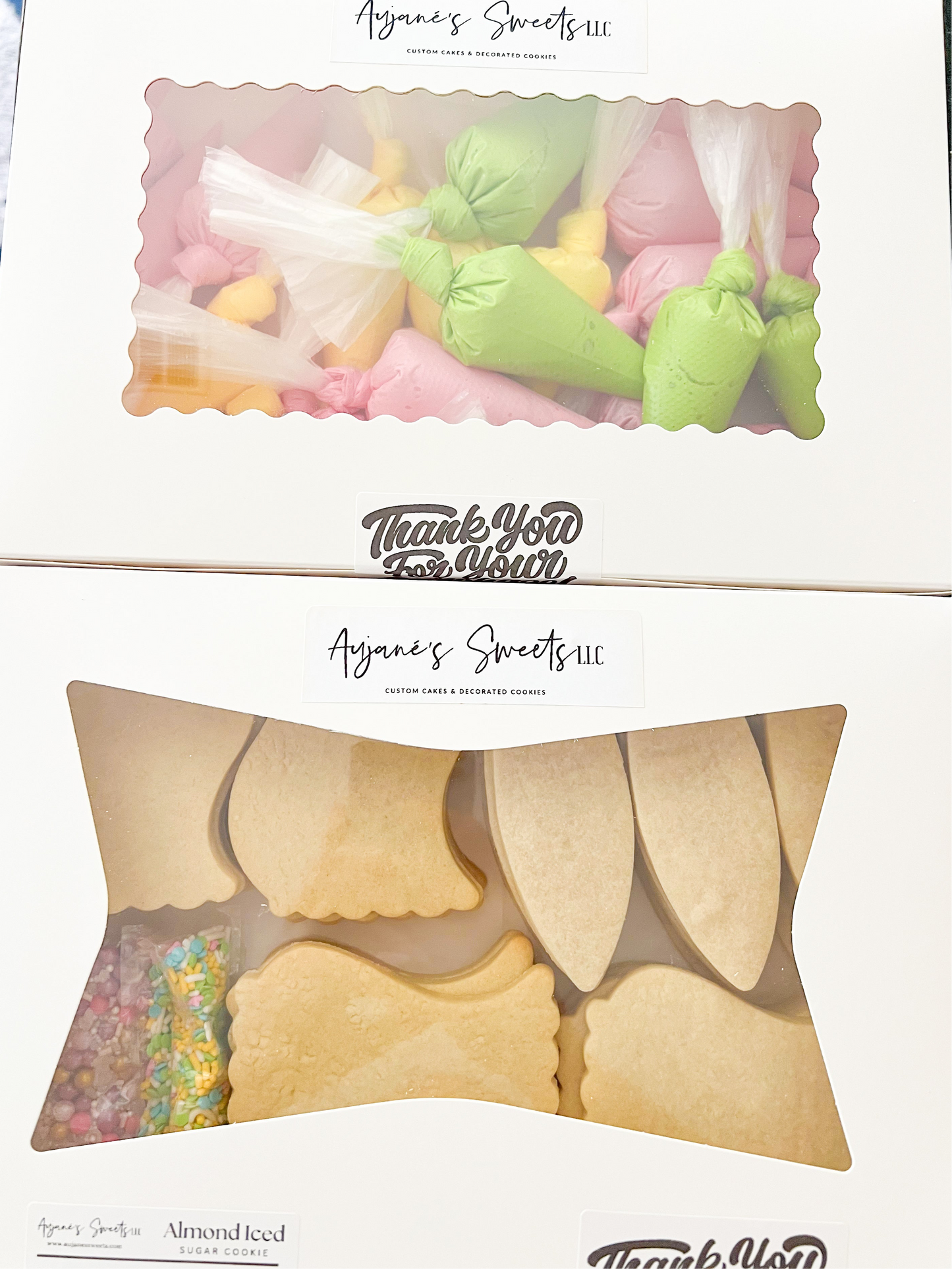 Summer Fun DIY Cookie Decorating Kit – 24 Cookies, 24 Piping Bags, Sprinkles & Tools