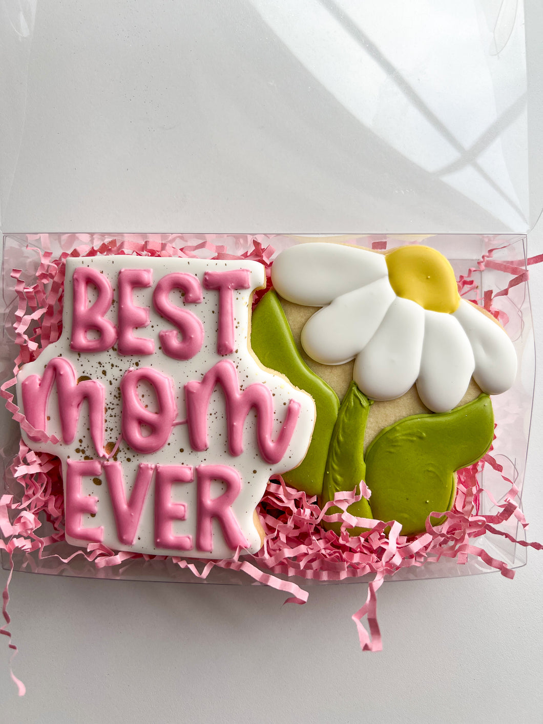 Mother’s Day Best Mom Ever 2-Piece Cookie Set