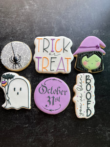 Halloween Cookie Decorating Class Sunday, October 22, 2023