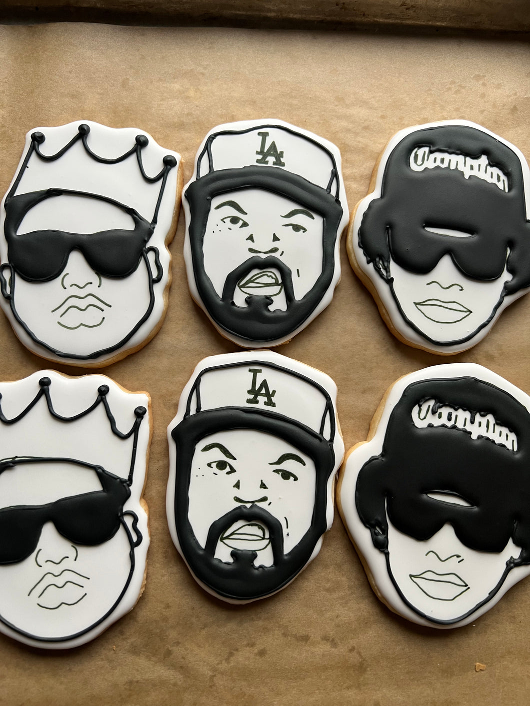 1/2 Dozen Hip-Hop Sugar Cookies
