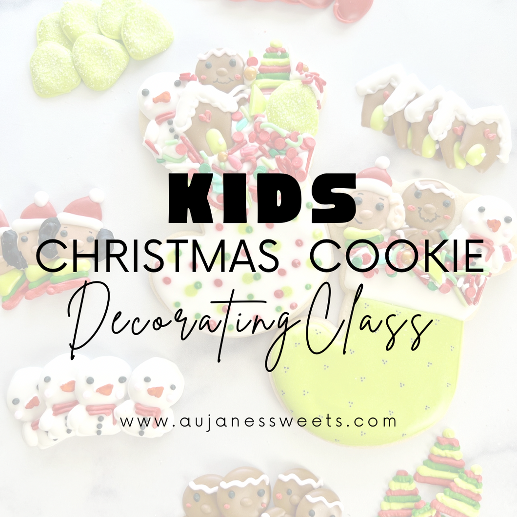 KIDS Christmas Cookie Decorating Class Saturday, December 9, 2023