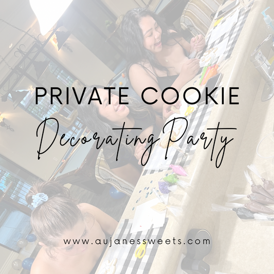 Private Party Cookie Decorating Workshop Class