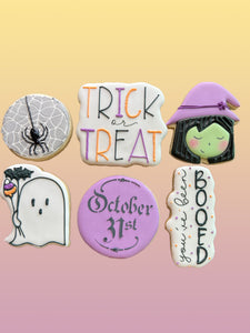 Halloween Cookie Decorating Class Sunday, October 22, 2023