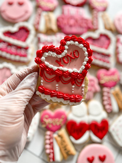Besties Before Testes Decorated Sugar Cookies (24 Count)