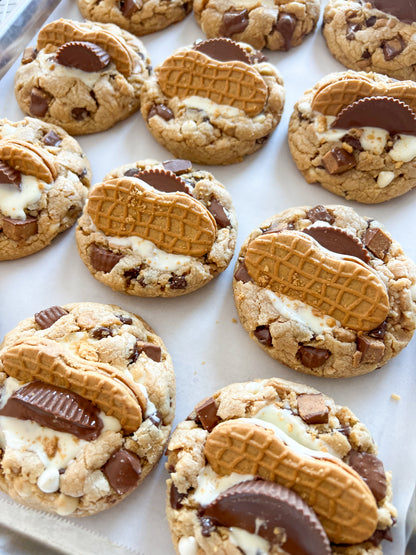 Chocolate Peanut Butter Ruckus - Soft Baked - Gourmet Drop Cookies