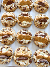 Load image into Gallery viewer, Chocolate Peanut Butter Ruckus - Soft Baked - Gourmet Drop Cookies