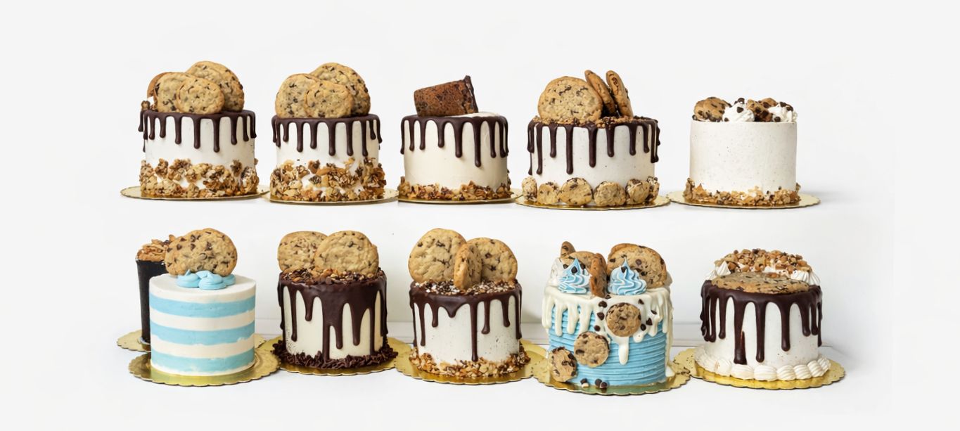 Twelve Milestone Monthly Cake Set