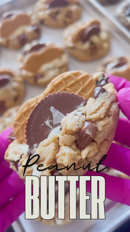 Chocolate Peanut Butter Ruckus - Soft Baked - Gourmet Drop Cookies