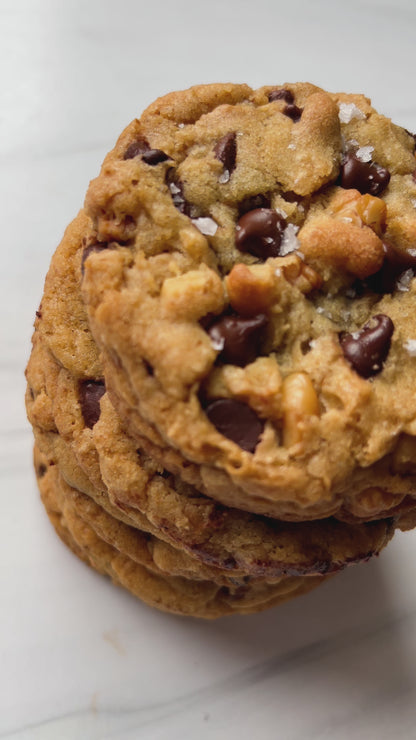 Chocolate Chip Walnut Cookie –  Soft-Baked, Gourmet Drop Cookies