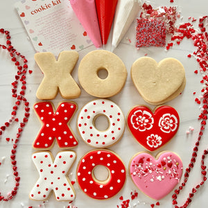 DIY Valentine’s Sugar Cookie Decorating Kit