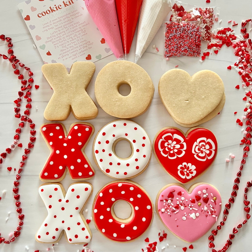 DIY Valentine’s Sugar Cookie Decorating Kit