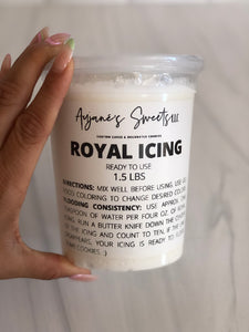 Ready to use Royal Icing, White