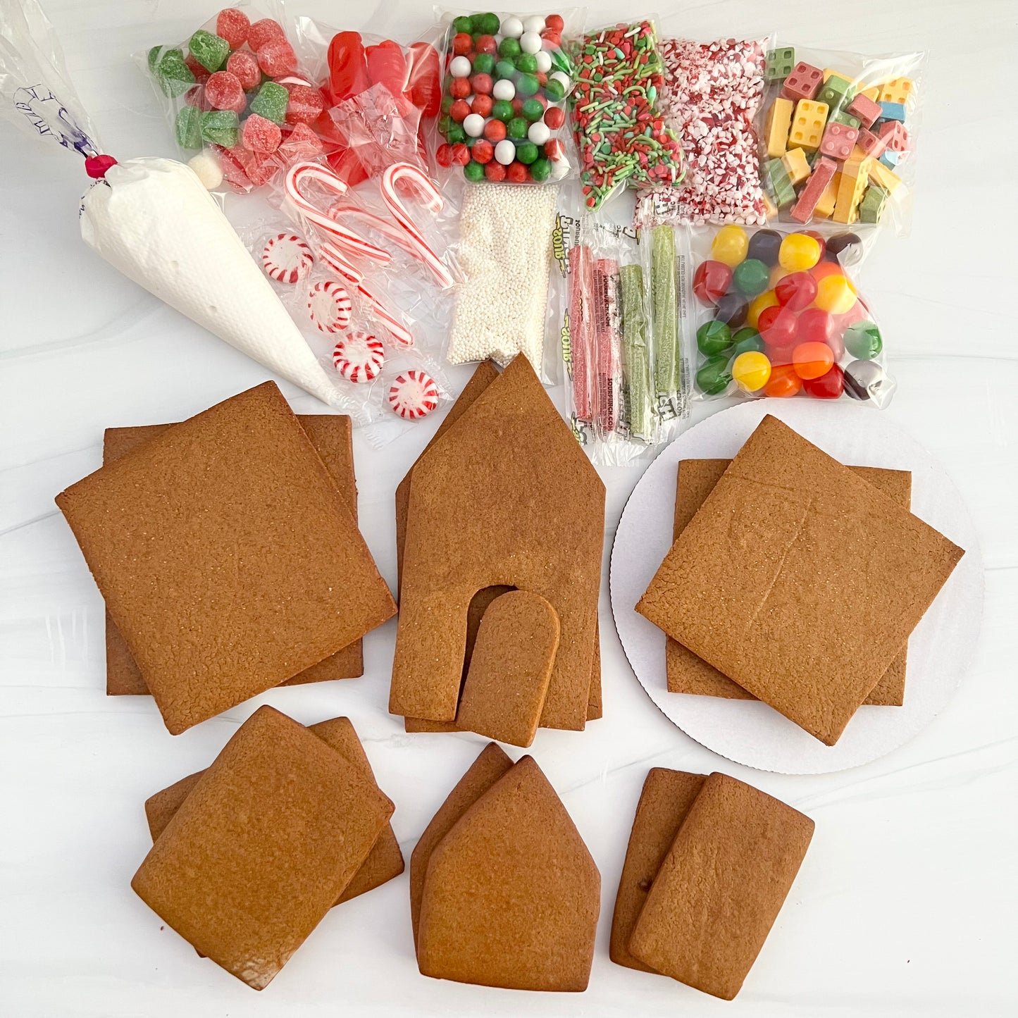 Gingerbread House Decorating Kit (Large and Small)