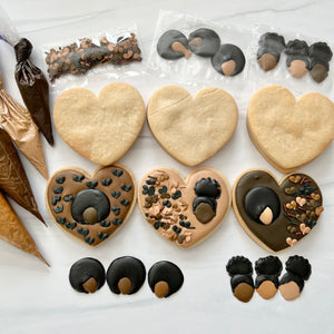 DIY Melanin Sugar Cookie Decorating Kit