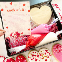 Load image into Gallery viewer, DIY Valentine’s Sugar Cookie Decorating Kit